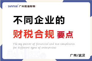 不同類型企業(yè)的財(cái)稅合規(guī)要點(diǎn)